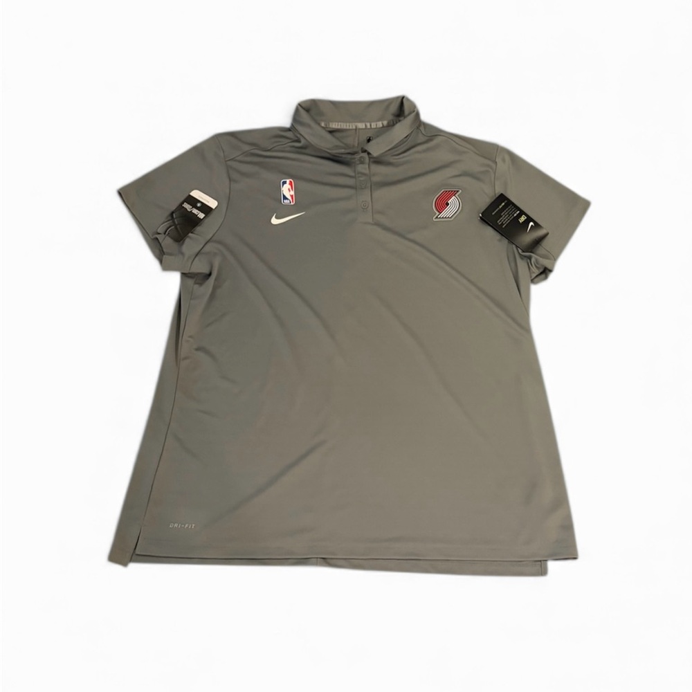 Portland Trail Blazers Nike Women’s Dri Fit Polo Shirt Size‎ XXL